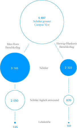 Illustration Schülerzahlen